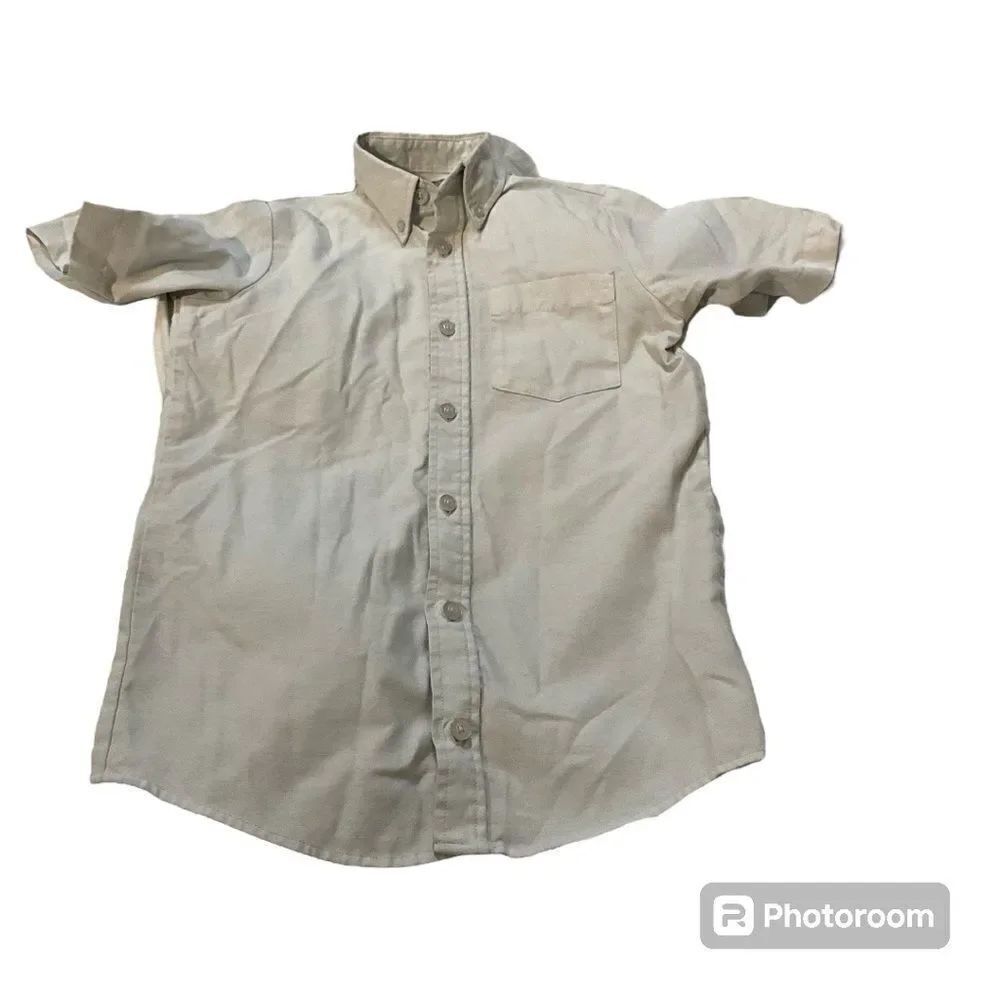 Dickies white Oxford uniform shirt Preloved M(10/12)